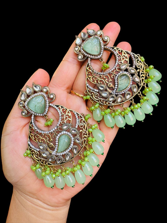 Premium kundan earrings