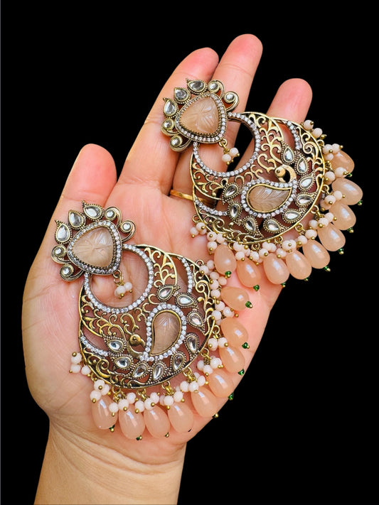 Premium kundan earrings