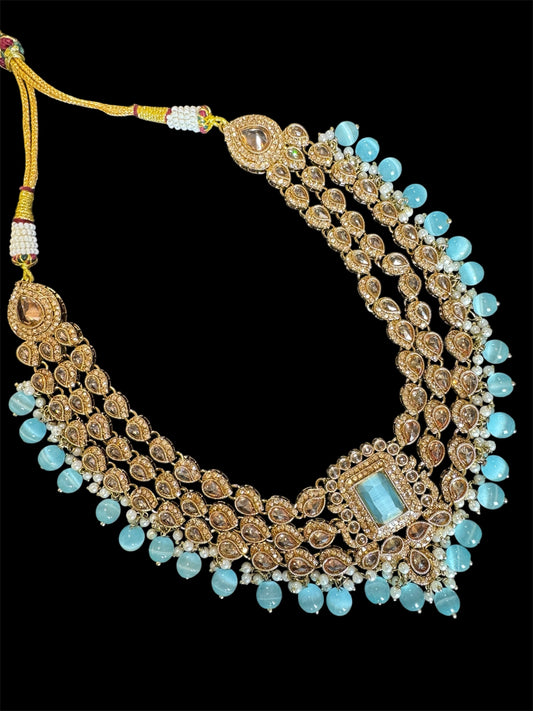 Polki necklace set