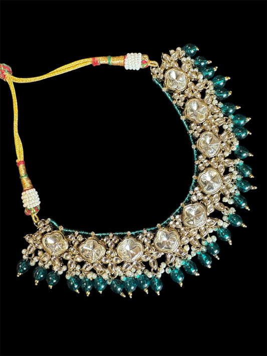 Kundan necklace set