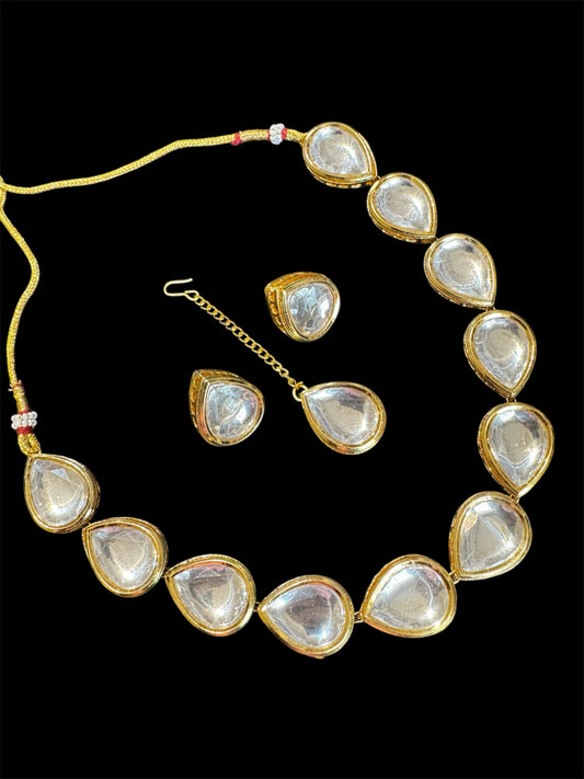 Kundan necklace set