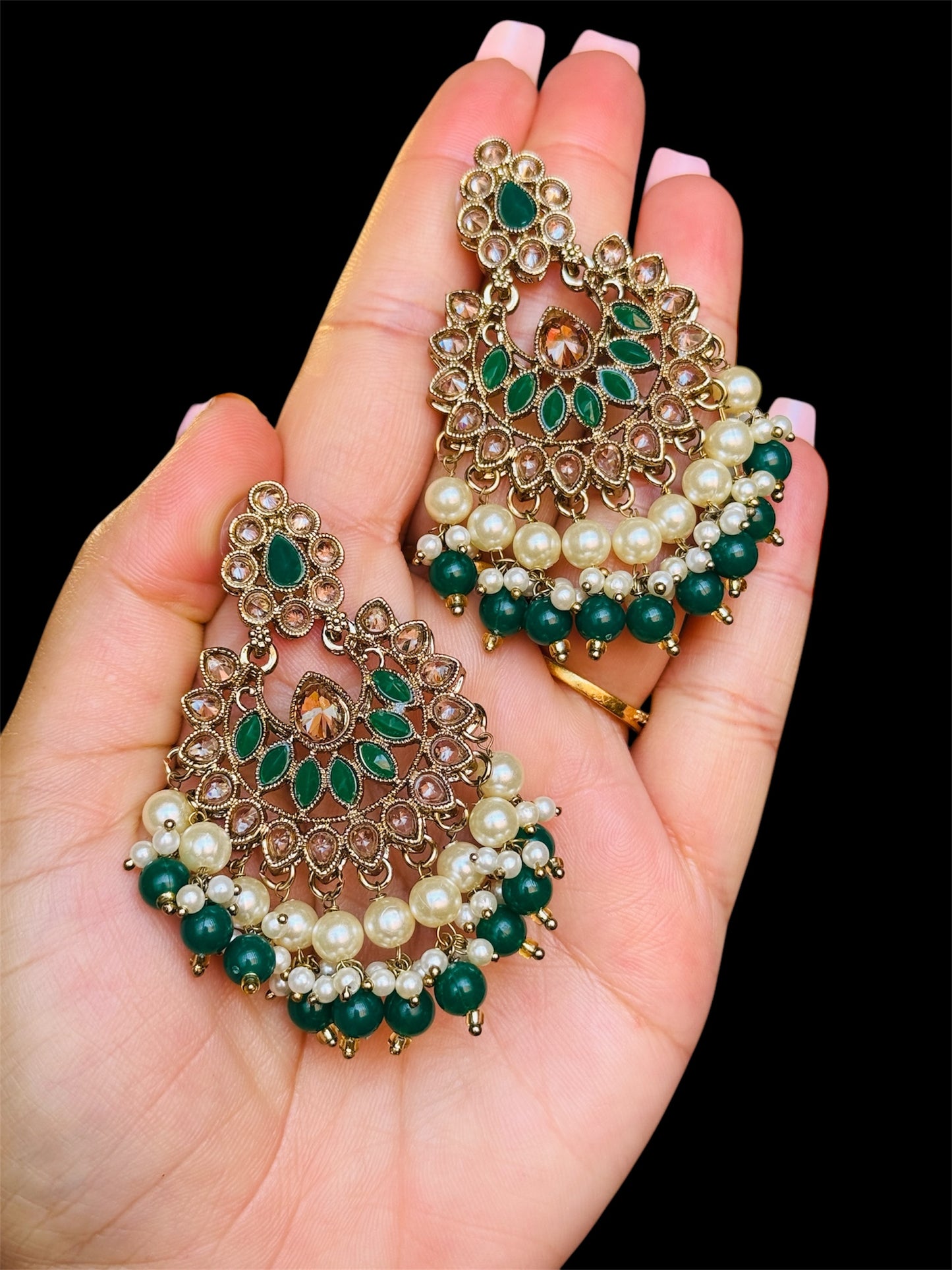 Polki earrings