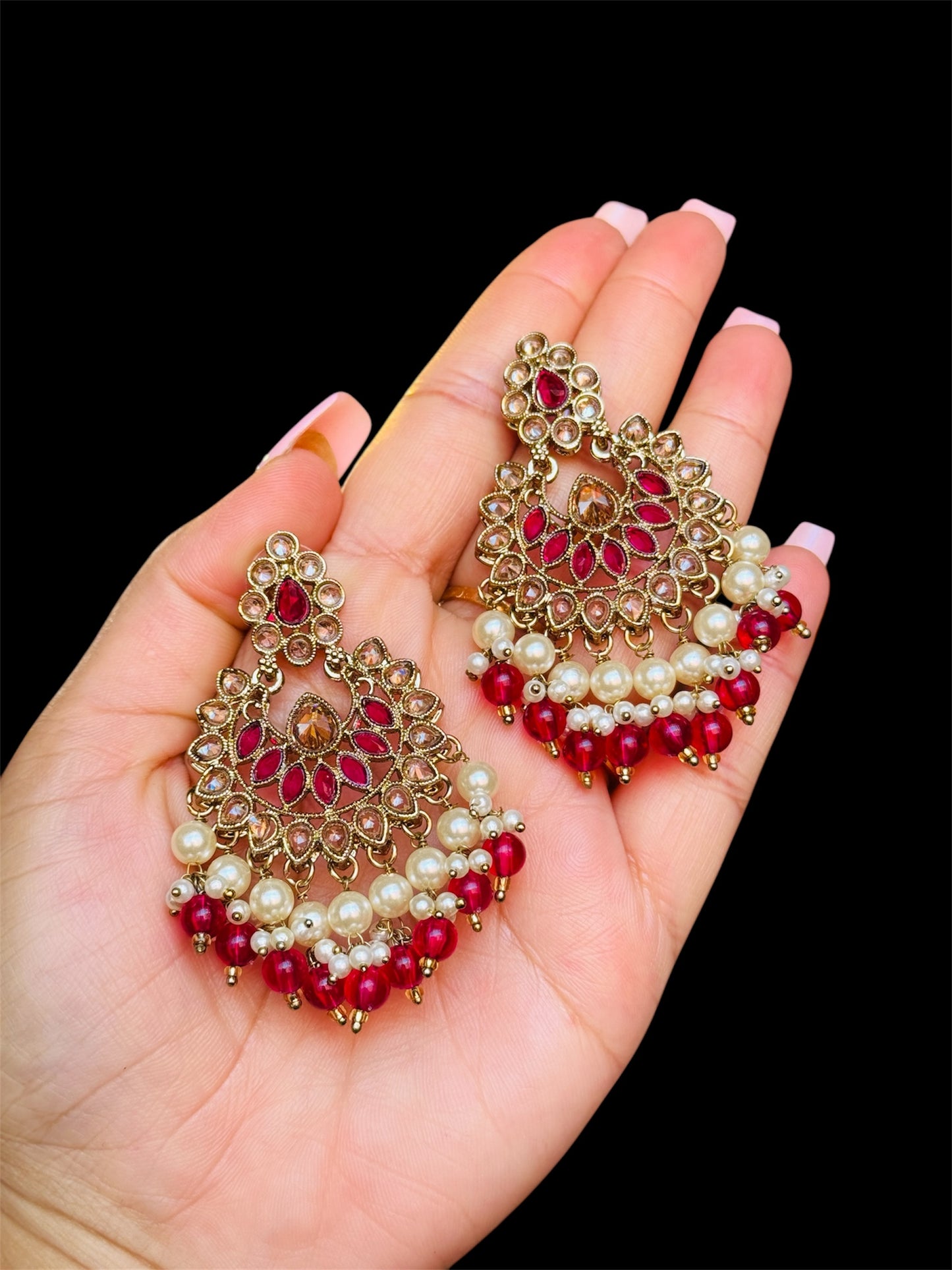 Polki earrings