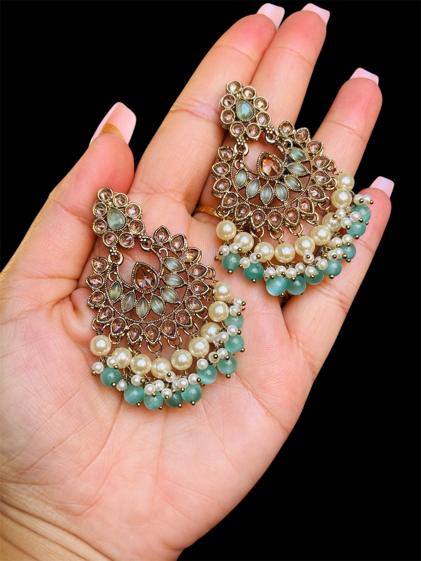 Polki earrings