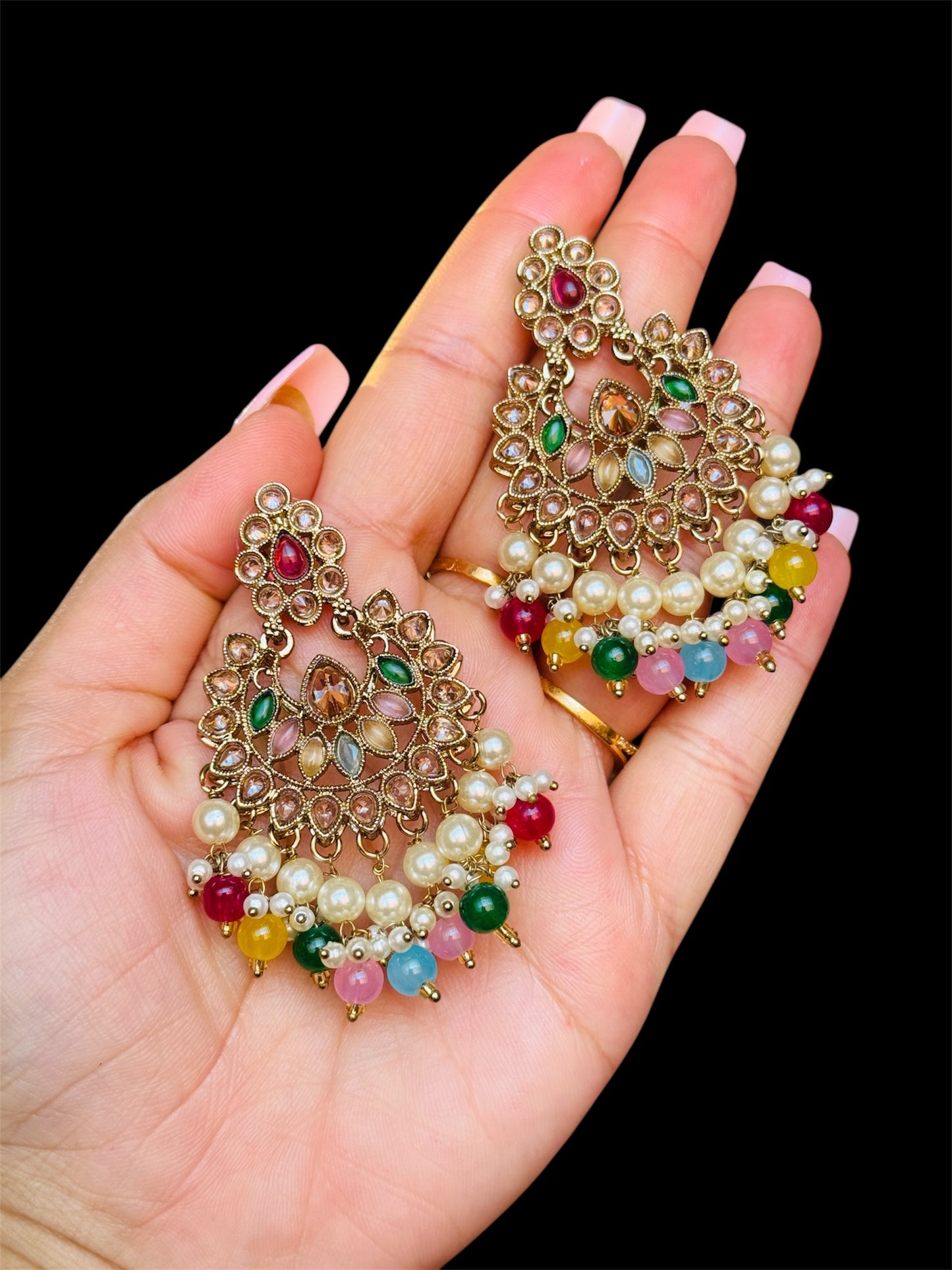 Polki earrings