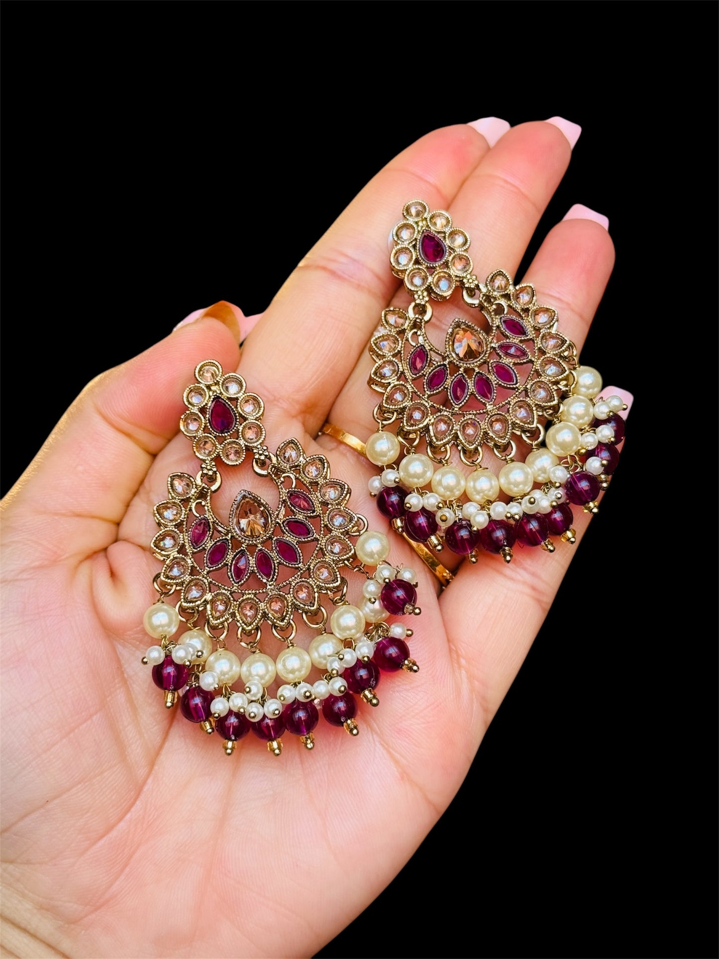 Polki earrings