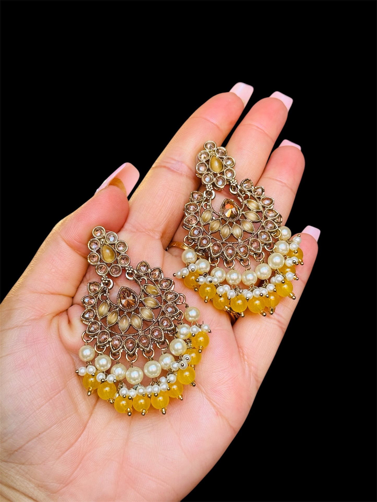 Polki earrings